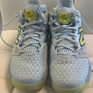 New Balance Ladies COCO GAUFF Blue and Yellow Tennis Shoes